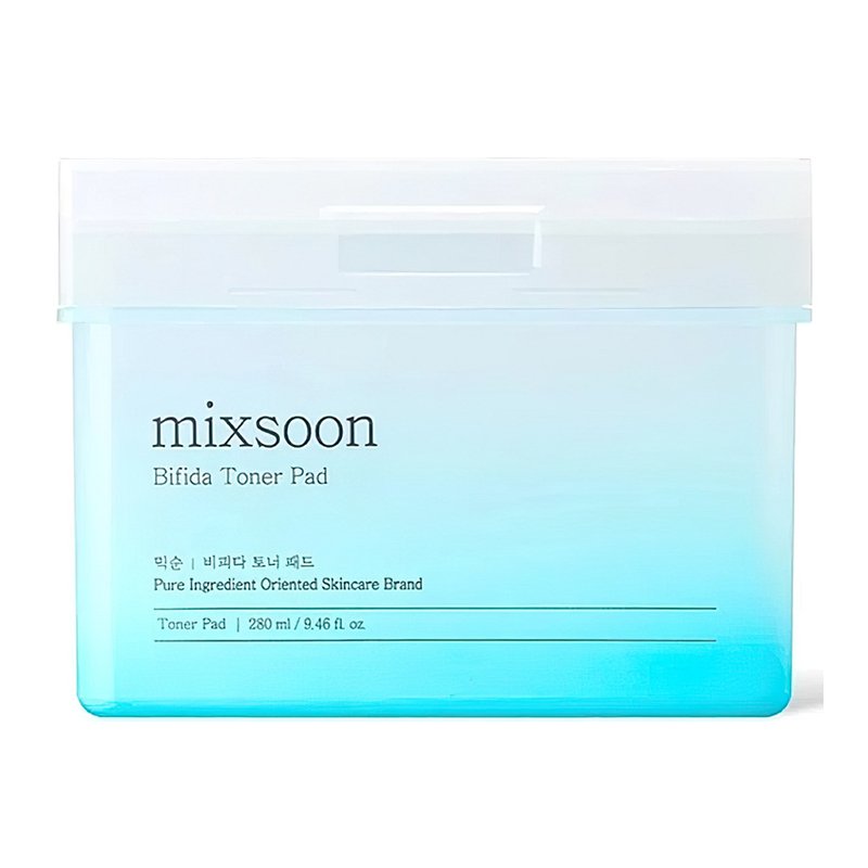 mixsoon Bifida Toner Pad – diskeliai išmirkyti tonike 