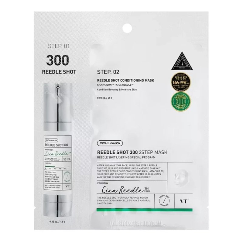 VT Cosmetics Reedle Shot 300 2 Step Mask – veido kaukė