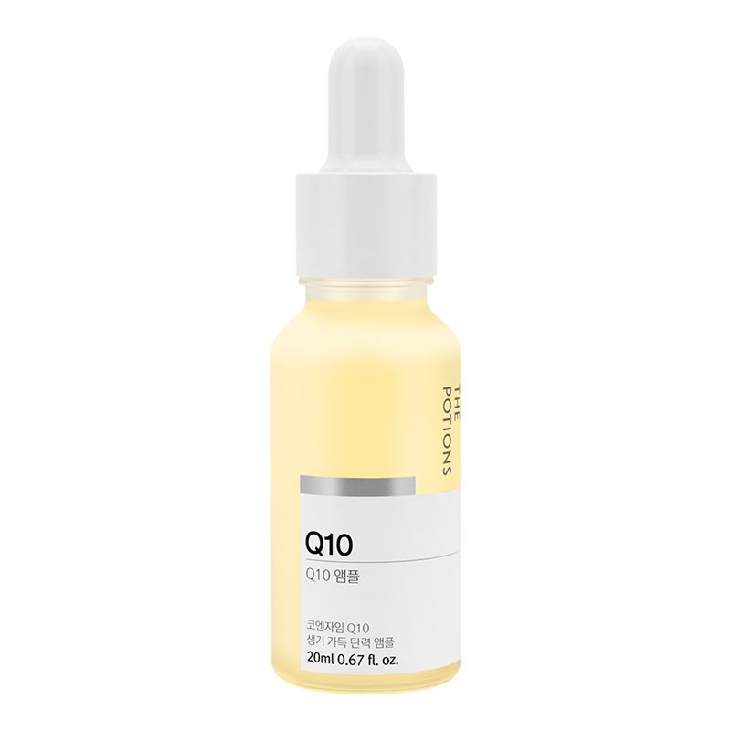 The Potions The Potions Q10 Ampoule – šviesinamoji ampulė