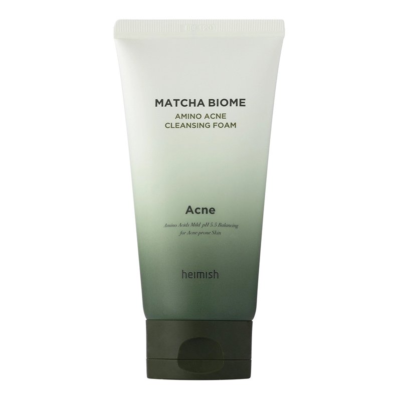 heimish Matcha Biome Amino Acne Cleansing Foam – valomosios veido putos