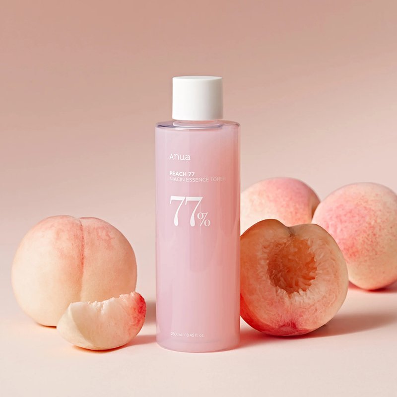 Anua Peach 77% Niacin Essence Toner – drėkinamasis veido tonikas