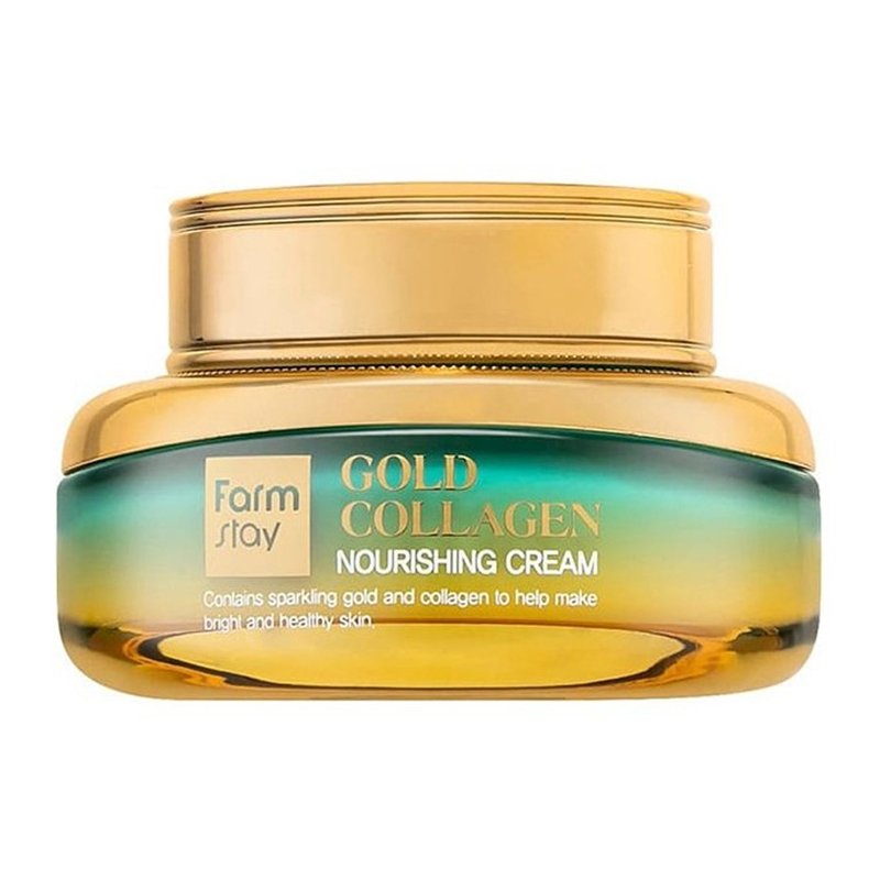 Farm Stay Gold Collagen Nourishing Cream – maitinamasis veido kremas