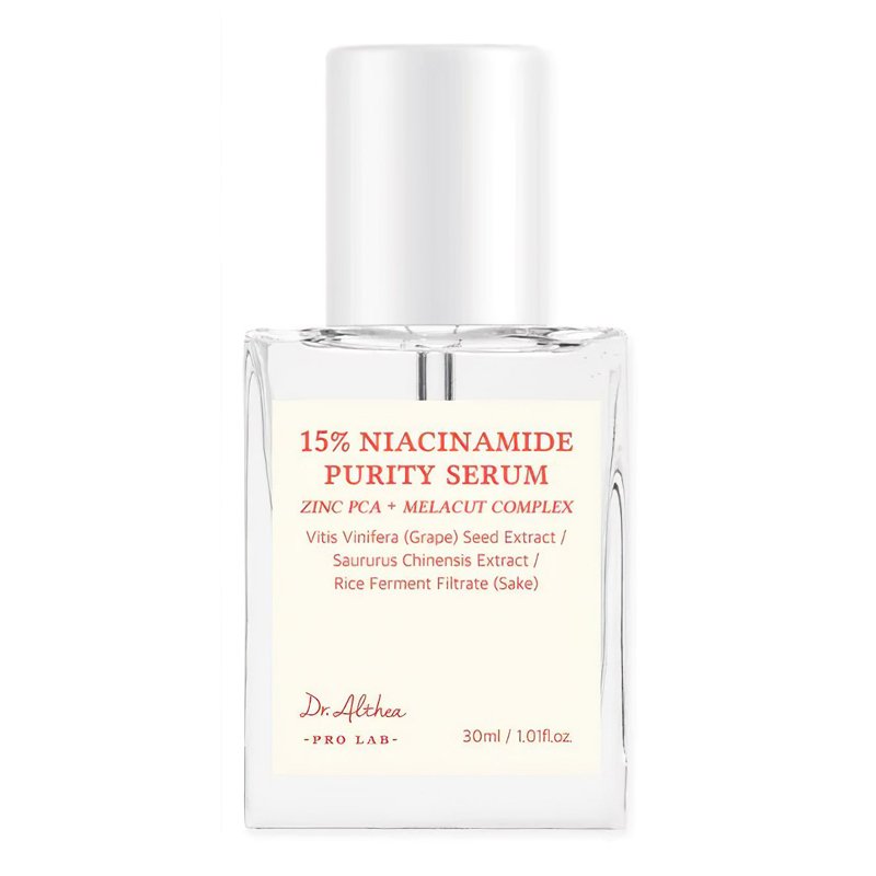 Dr. Althea 15% Niacinamide Purity Serum – šviesinamasis serumas