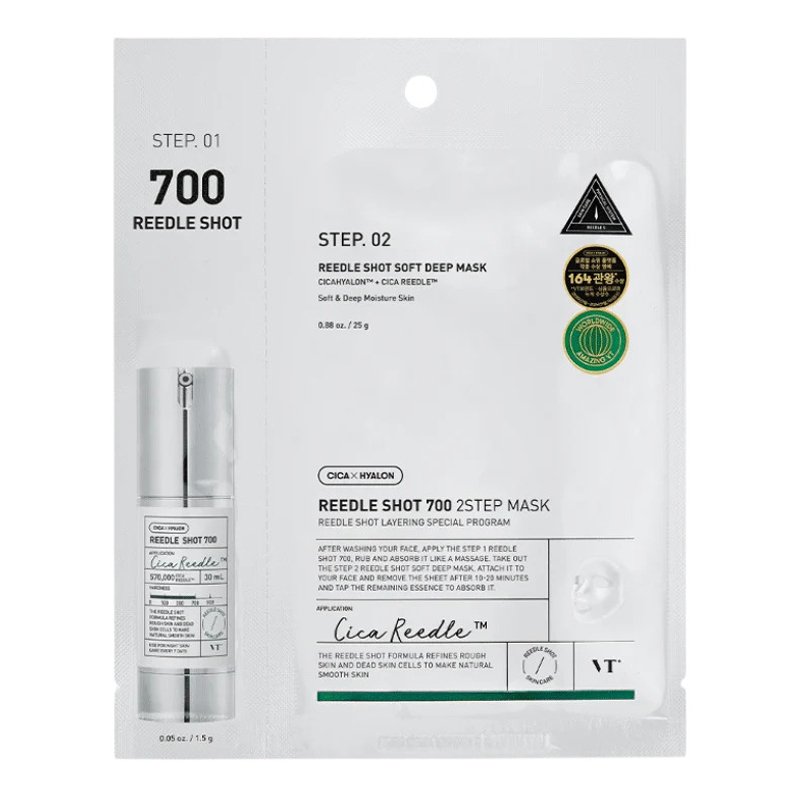 VT Cosmetics Reedle Shot 700 2 Step Mask – veido kaukė