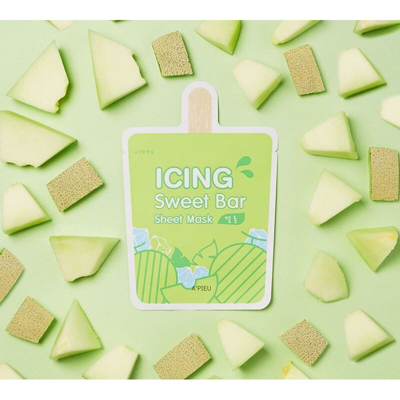 A'pieu Icing Sweet Bar Sheet Mask Melon - veido kaukė