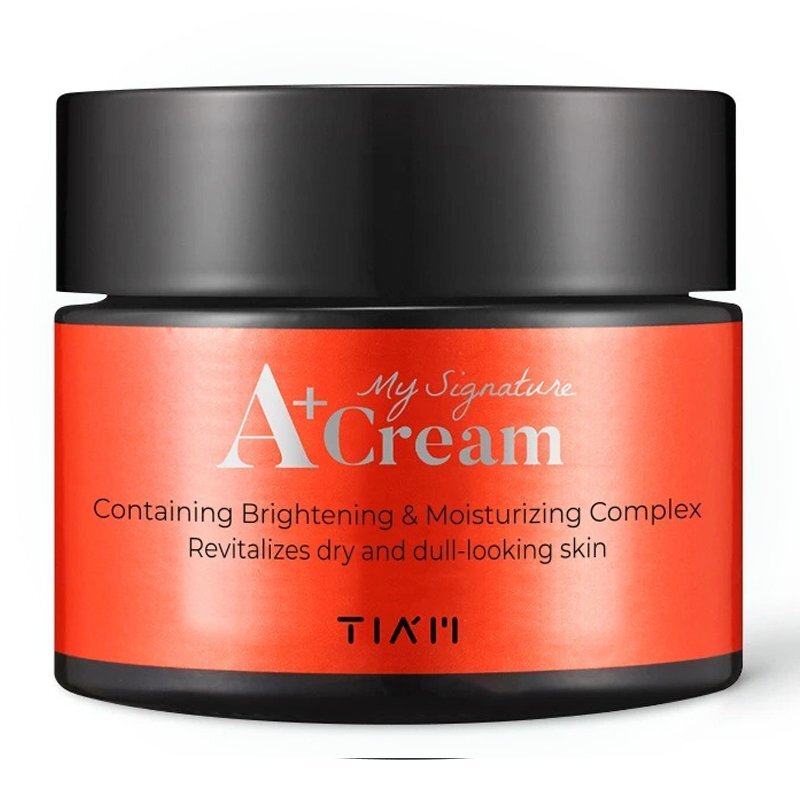 TIAM My Signature A+ Cream – šviesinamasis veido kremas  (2024.11.15)