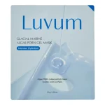 Luvum Glacial Marine Algae-PDRN Gel Mask, 33g. – hidrogelio kaukė su PDRN ir jūros dumbliais