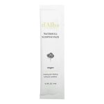 dAlba Waterfull Vegan Sleeping Pack – intensyviai drėkinanti naktinė kaukė, 4ml.