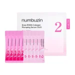 numbuzin No.2 Rose PDRN Collagen Plumping Serum DUO, 1.2ml. * 10 pcs.