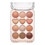 colorgram Pin Point Eyeshadow Palette 01 Peach + Coral