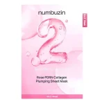 numbuzin No.2 Rose PDRN Collagen Plumping Sheet Mask